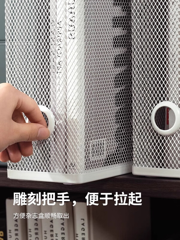 IKEA (IKEA) DRONJONS TJENA desk storage box desk storage student dormitory white file box 2 pieces