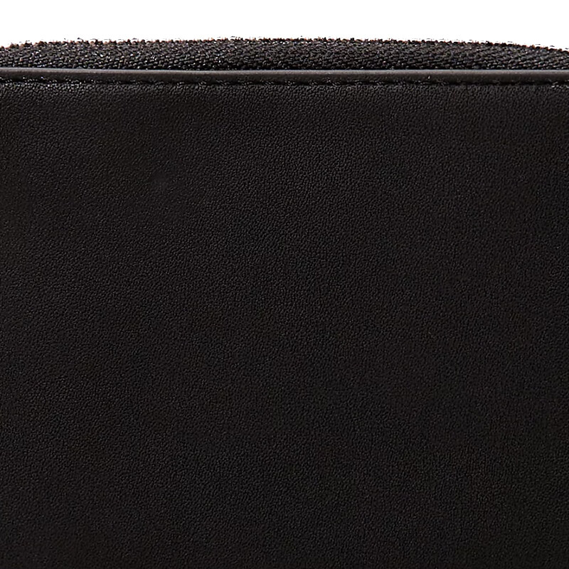 Calvin KleinCK women's bag logo zipper wallet card bag clutch K60K610300 black light luxury gift for girlfriend