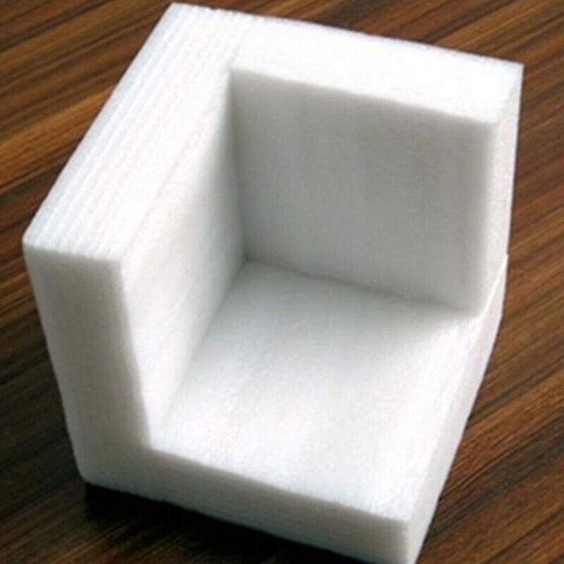 Pearl cotton corner protector right angle EPE L-shaped furniture edge protector box gift box corner foam anti-collision and shockproof 50*50*50*15mm 945 pcs