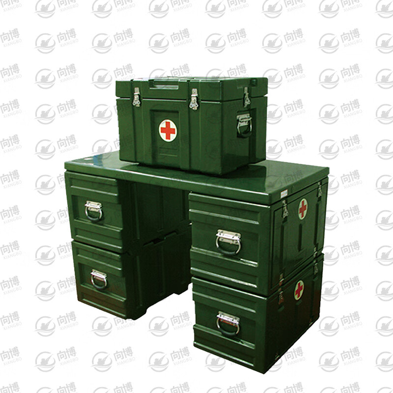 Xiangbo second generation medical box set XTC medical box set hygiene box set rotational molding box rescue equipment box XB type