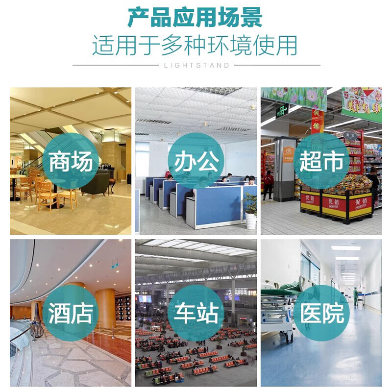 Hauskop fire exit indicator light safety exit indicator light emergency escape emergency evacuation light right