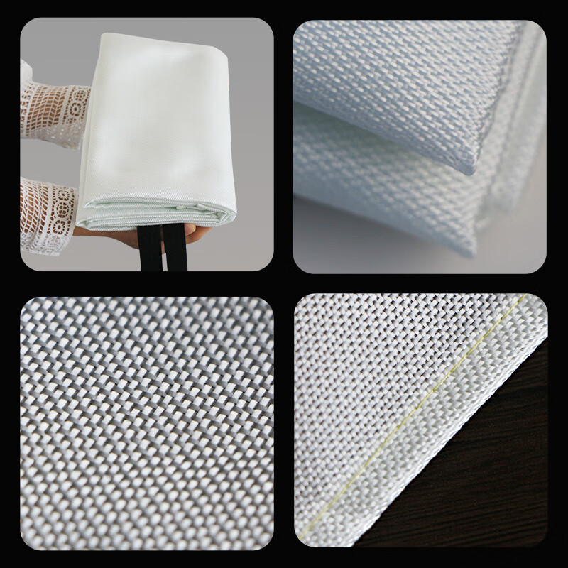 Special fire-extinguishing blanket for hotel fire protection, home commercial kitchen fiberglass fire-proof blanket, national standard fire-fighting equipment set, fiberglass fire-extinguishing blanket 1.2 meters * 1.2 meters __ free gloves and hooks