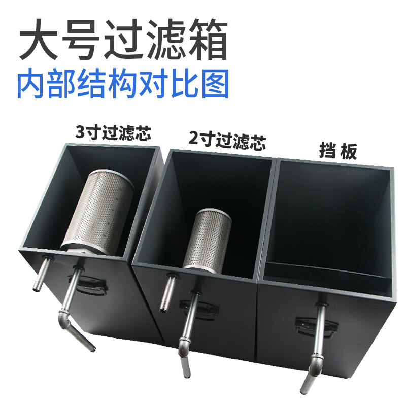 Stanley wire cutting water tank filter box filter sedimentation tank expansion tank expansion 30L 60L capacity cooling oil large size 400*300*550+3 inches 40 mesh