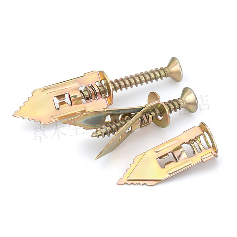 Shantou Lincun driven-in gypsum board expansion screws fiber cement board expansion insulation board Ete board insulation board expansion nails 12*30 single piece + 4*35 nails (30 sets)