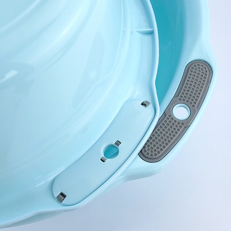 Hesdig JG-881 plastic cleaning basin thickened plastic basin cleaning basin small light blue