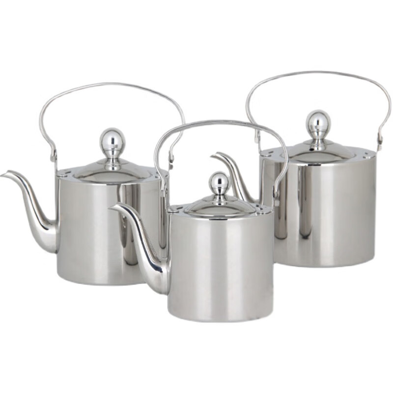 MOZHOU German quality extra-thick stainless steel tea kettle for hotels, restaurants and restaurants with filter high-end handle water teapot Youle teapot (with filter) about 21 1.5L 1L or more