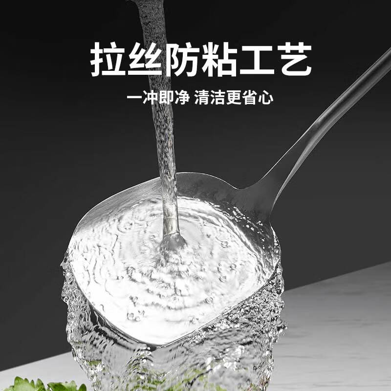Konbach colander 316L stainless steel wire leakage walnut anti-scalding dumpling noodle spoon leakage mesh frying spoon wire leakage