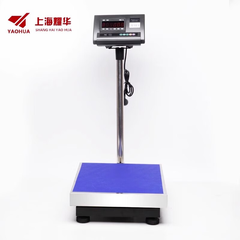 Yaohua high-precision electronic scale XK3190-A12 industrial weighing precision 100kg 300kg150kg scale 150kg precision 1g table 40*50cm