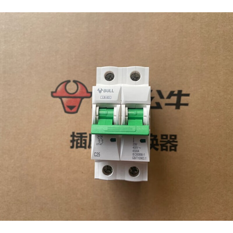 Bull air switch circuit breaker air switch 3p1P16A protector 63A2p short circuit protector type electric water heater 50A 4p