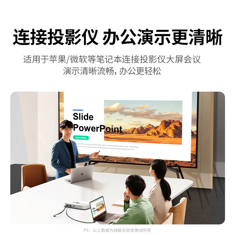 Green Alliance MiniDP to DP1.4 Adapter Cable 8K60Hz Thunderbolt Port 240Hz HD Video Converter Cable Suitable for Apple and Microsoft notebooks connected to monitors 1.5 meters 80663