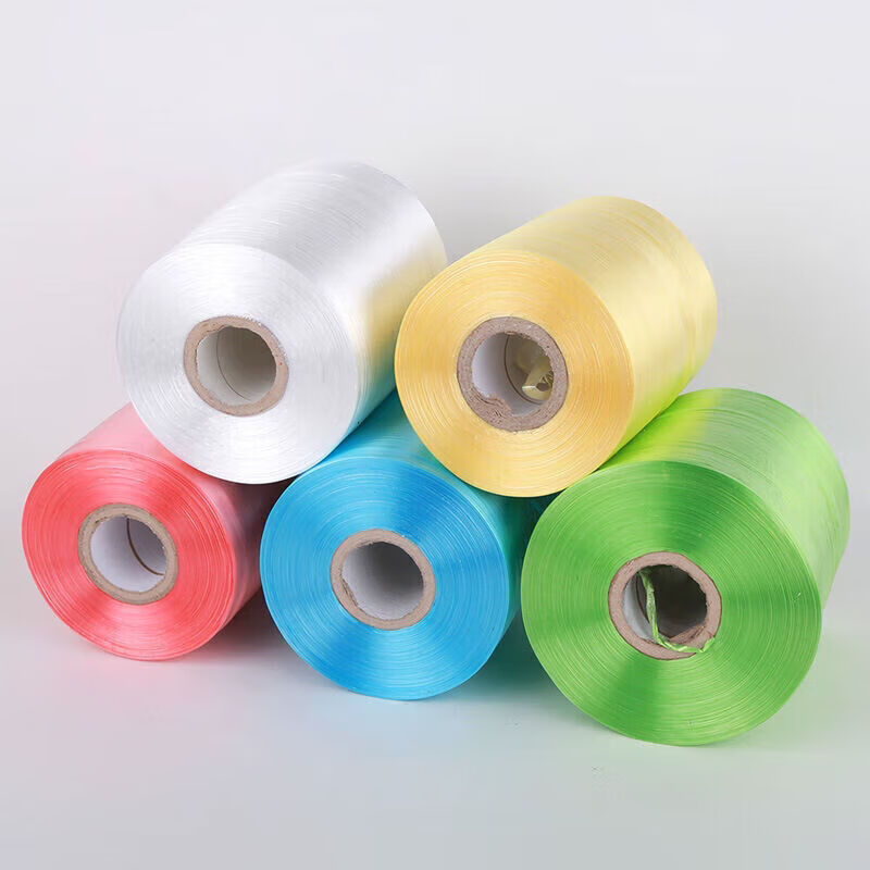 PE end with tear tape carton factory machine with fully automatic special packing rope plastic strapping rope white one red (3.6kg-4.4kg per roll) universal type