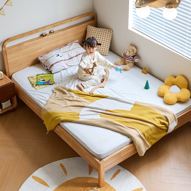 Lin's home children's bed single bed small bed boy girl small apartment furniture KN4A