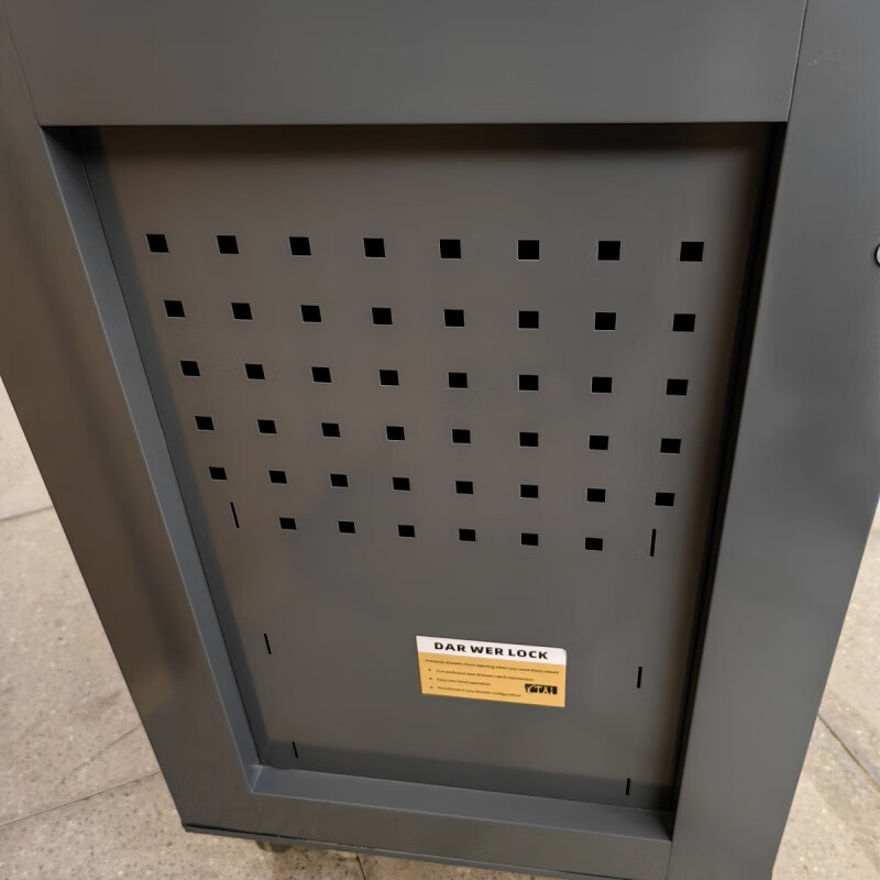 Yeyu five-layer drawer mobile heavy-duty multi-layer tool cart, a good helper for auto repair and industrial maintenance, large size, alloy gray QH-9915