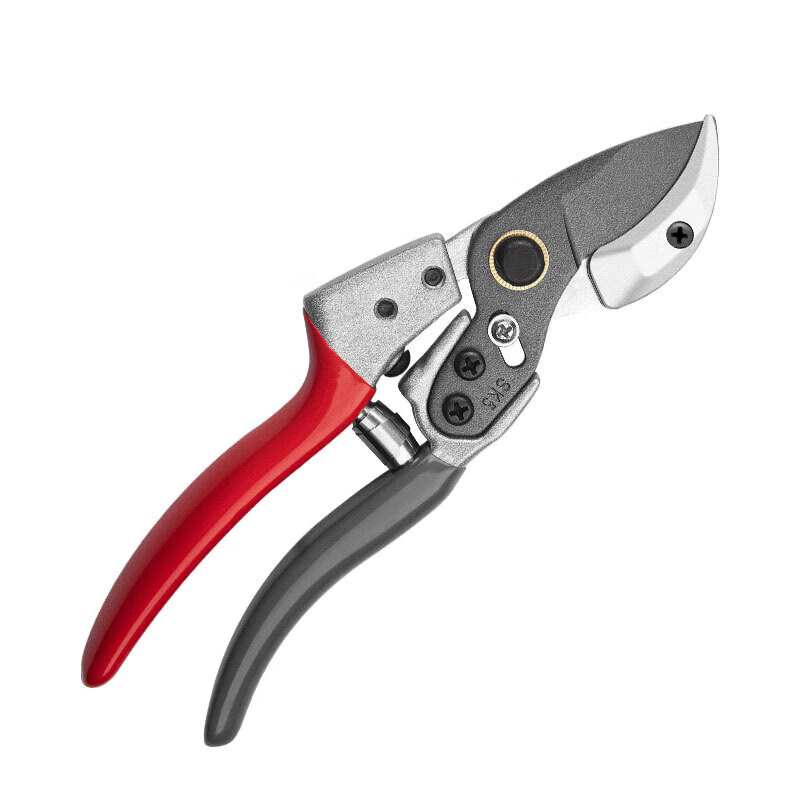 QCSK German gardening scissors, pruning shears for thick branches, special scissors for flower art, household garden fruit tree pruning shears, 1 pack, SK5 alloy blade