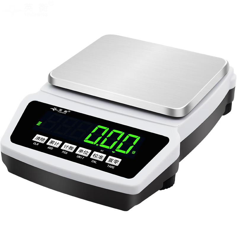 Yingheng electronic scale precision balance jewelry scale medicine scale gram scale high-precision electronic platform scale square plate 600g0.01g