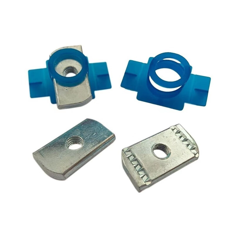 Wen Yijia customized plastic wing nut seismic bracket accessories photovoltaic accessories plastic wing nut pressure block slider nut spring nut plastic wing nut m12_100 pieces