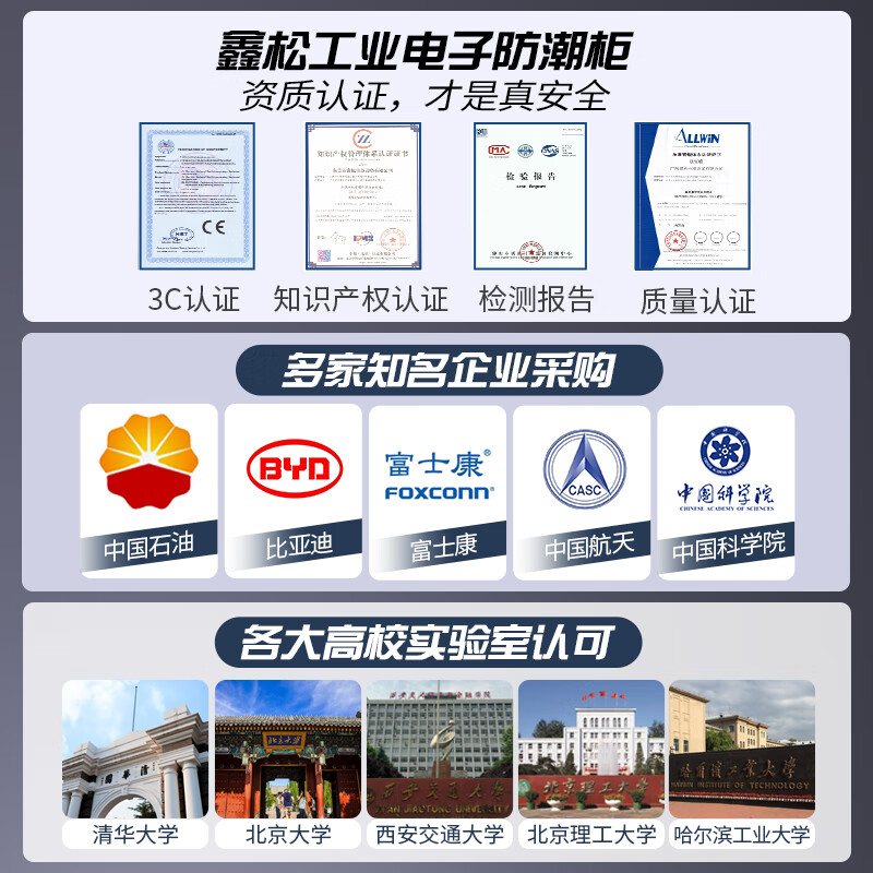 Wanzhuang industrial electronic moisture-proof cabinet nitrogen cabinet chip electronic component laboratory dehumidification material drying cabinet 160L low humidity (10%~20%RH) 0L