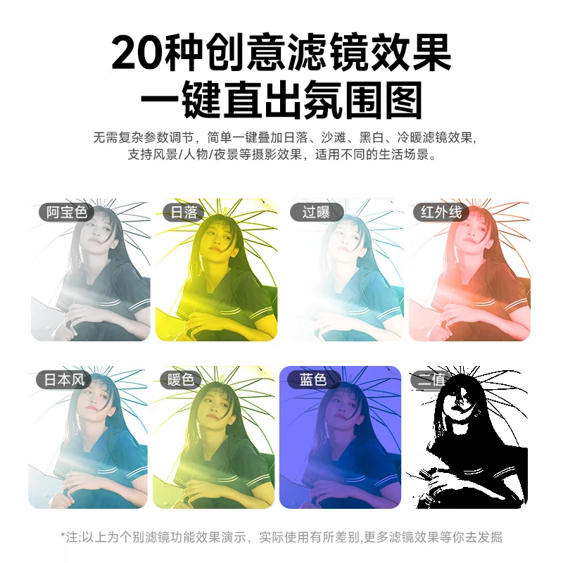 SONGDIAN digital camera front and rear dual camera 6400W high-definition mirrorless camera vlog portable student entry-level camera dc218 black 64G memory