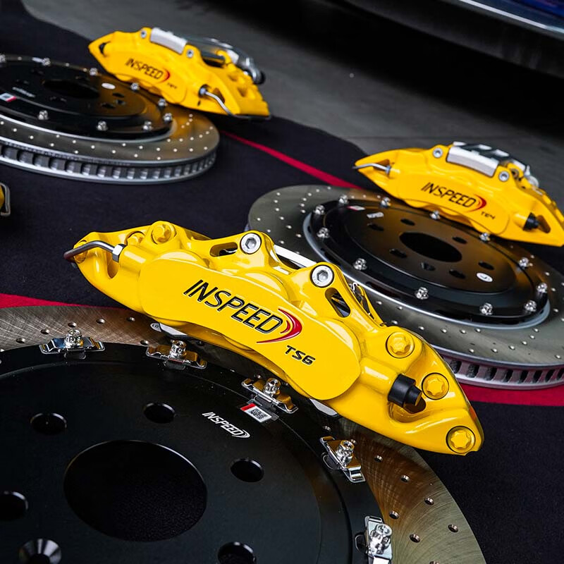 INSPEED hard speed brake caliper modified TS6 set 18-inch 355 disc suitable for BMW 3 Series Volkswagen GTI Audi