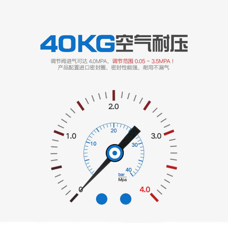 Pipeshuo high pressure regulator valve QTYH-08/15/20/25/32/50/QSLH/QFRH air compressor pressure reducing valve filter