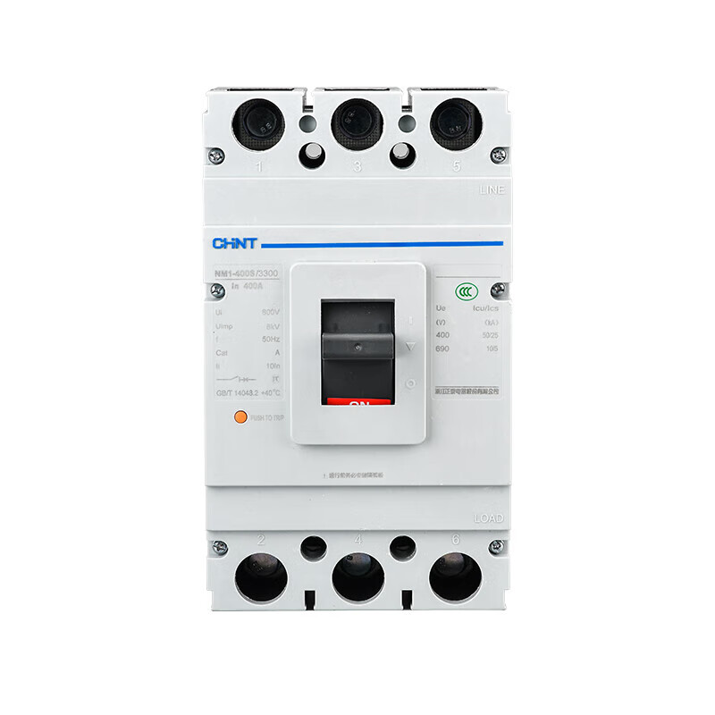 Chint NM1 molded case circuit breaker air switch series 125A250A400A630A3p4p40a50a63a 3P 1000A