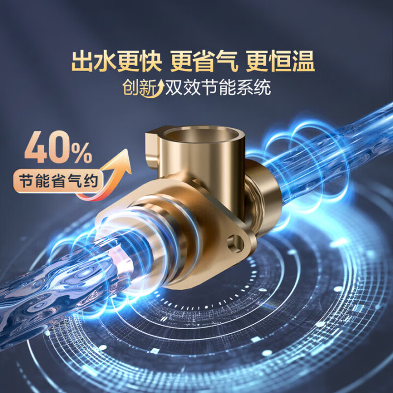 Haier MODEL 13 liters, one kitchen and one bathroom, constant temperature, energy saving, safe and durable, low water pressure start, home installation, gas water heater, natural gas household