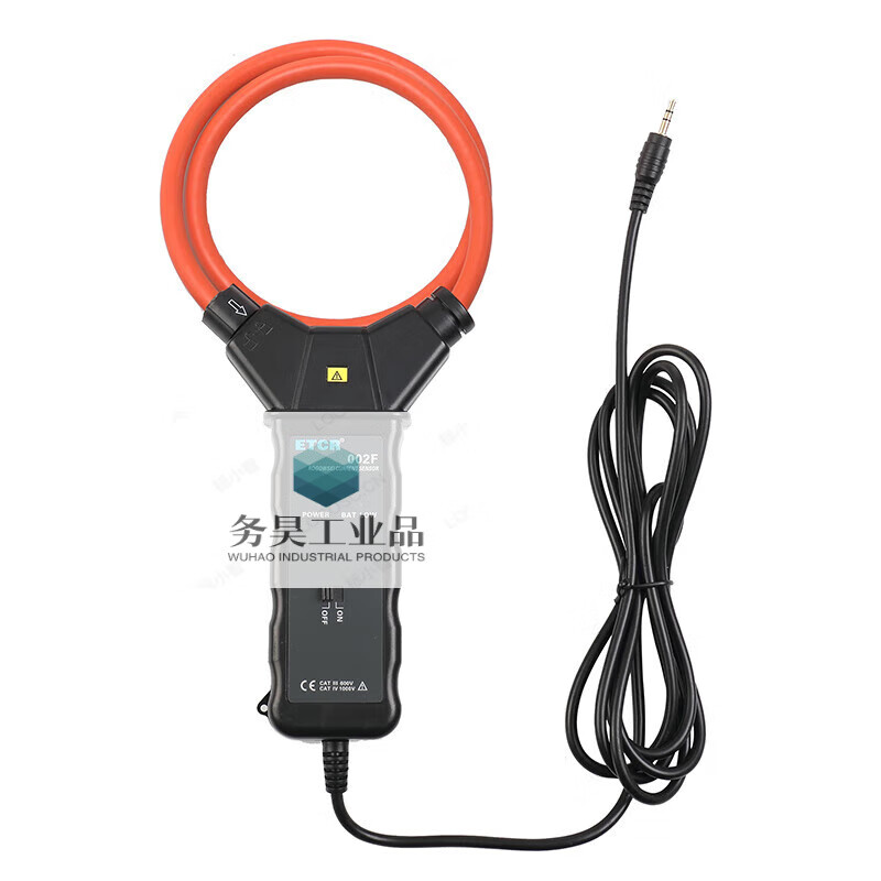 Flexible coil current sensor Rogowski coil current transformer current detector AC smart ETCR1000FB (1000mm)