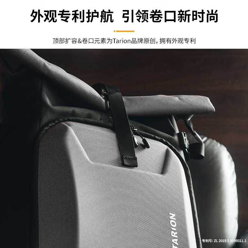TARION Exquisite Photography Bag Shoulder SLR Backpack Canon Nikon Camera Bag Inner Bag with Side Opening XH Gray