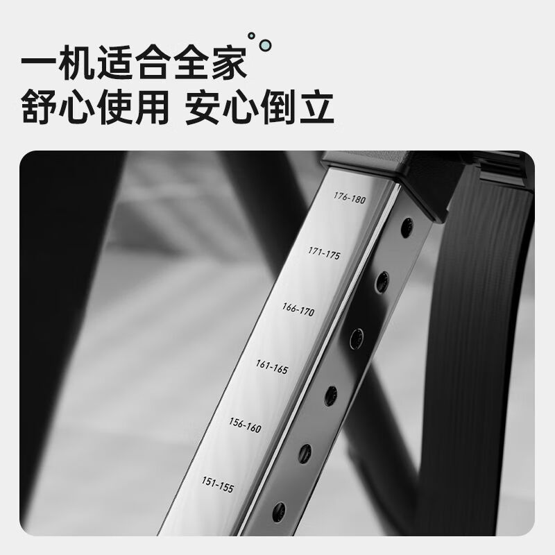 Nordma Sports Abdomen Inversion Artifact Inversion Machine Inversion Stool Home Yoga Auxiliary Fitness Material Upside Down Stretching Upgraded Red and Black Basic Waist Pad + 4 Foam Card Feet