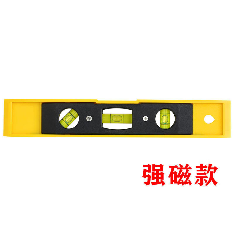 An Junsheng Strong Magnetic Mini Level Level Bubble Level Home Decoration Measurement Level High-Precision Level Blue Bubble Type 1 piece