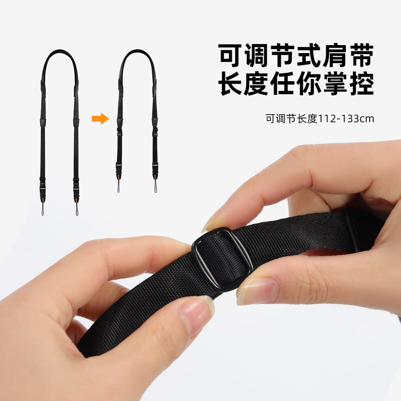 CWATCUN camera shoulder strap retro strap quick lock decompression sports accessories