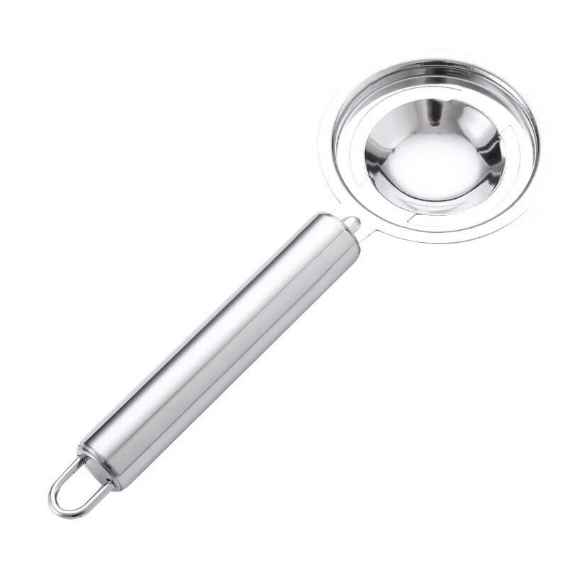 NUOVA POINT egg white separator, egg yolk, stainless steel baby food artifact, egg liquid protein filter, egg separator, stainless steel egg white separator, 1 pack