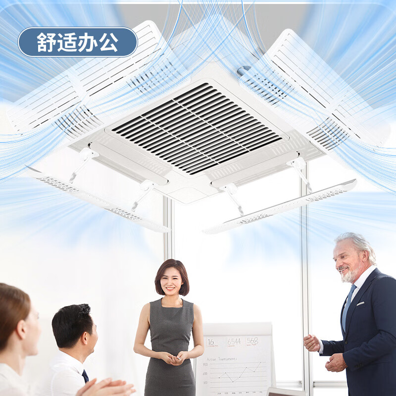 Yingji central air-conditioning shielding wind plate ceiling ceiling machine air-conditioning outlet anti-direct blow baffle wind guide plate universal 60CM one piece multi-angle adjustment