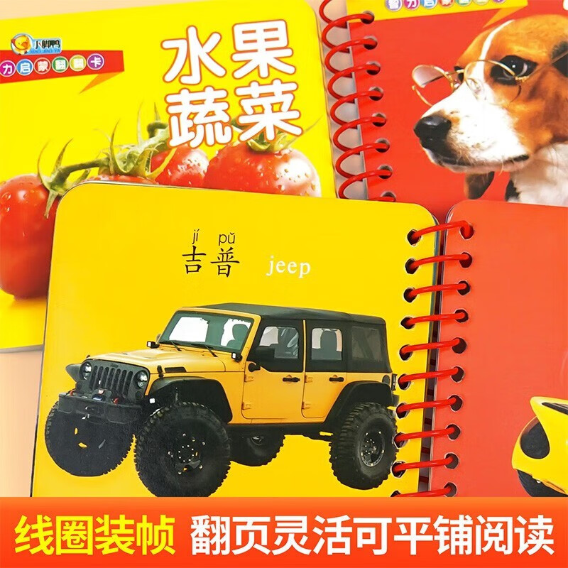 A complete set of 20 genuine children's books in an unbreakable early education flip card gift box. Enlightenment cognitive picture books for babies aged 0 to 1 to 3-6 years old. 2-year-old books for babies aged one and a half and two years old. Baby books for 0-3 young children.