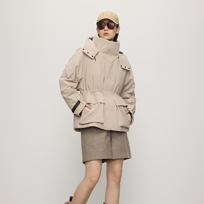 Govan style shell 5.0 black gold goose down jacket 25 years new women's winter down jacket gilt No. 1 S