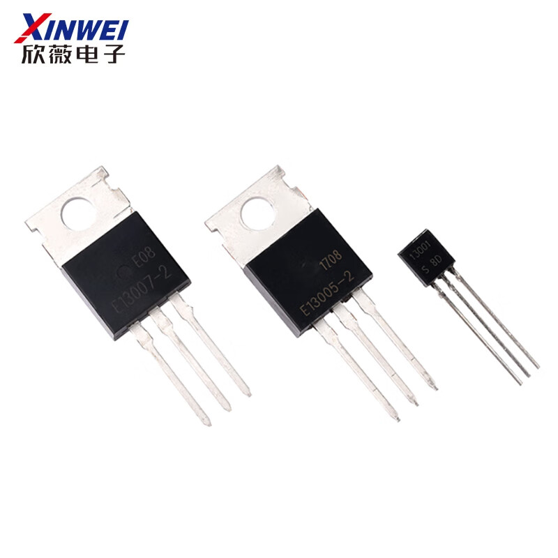 MJE13001/13003/13005A/13007 Power switching transistor, direct plug-in package TO-92/220 MJE13005 TO-220 NPN (5 pieces)