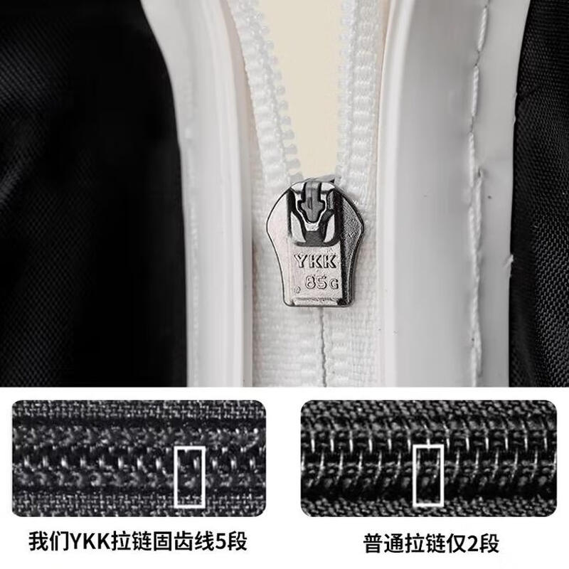 Youerlen suitcase, multifunctional trolley case, extra large capacity, coded five-wheel suitcase, fashionable and trendy, men and women can board the plane, Haoyue white classic model, with hook, brake wheel, spring shock absorption, 26 inches, 37-point case, extra large capacity