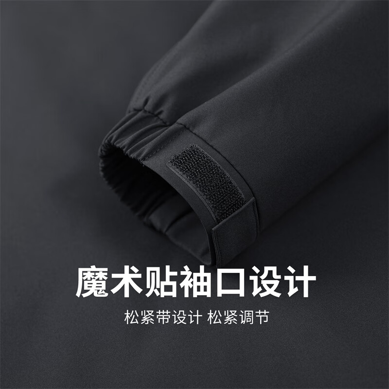 Dances with Wolves quilted and stand collar jacket men's 2025 autumn and winter new thickened warm casual comfortable versatile jacket 1009 black 001 S (165)