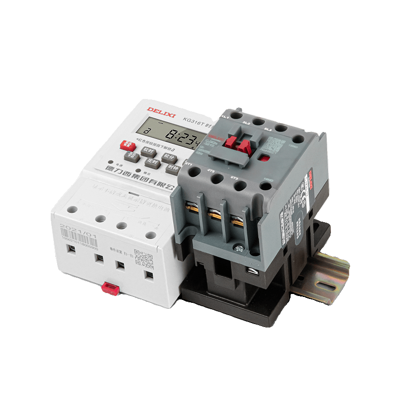 Time control switch 220V timer single three-phase 380V smart water pump automatic power off set time control 380v+9A AC for use within 3240W non-Delixi