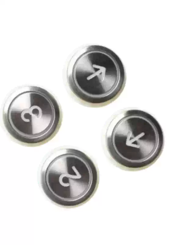 Guangdong Lingwang elevator button DA511G02 button DA511DC24V/12V round button DA511G05 alarm button