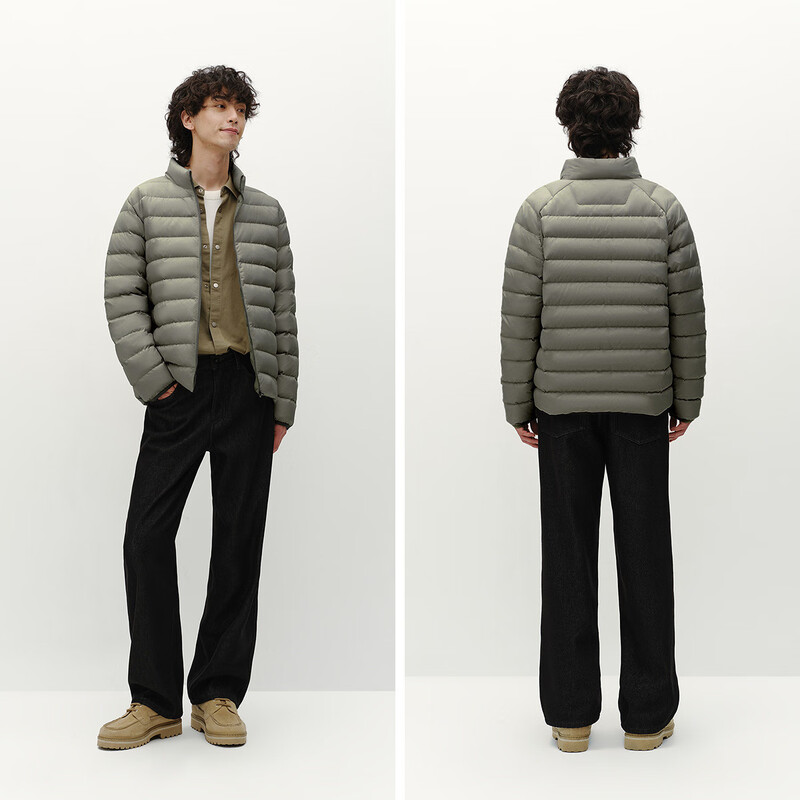 Semir shopping mall same style | Down jacket men's winter 90 velvet thin liner couple stand collar jacket 101725113222