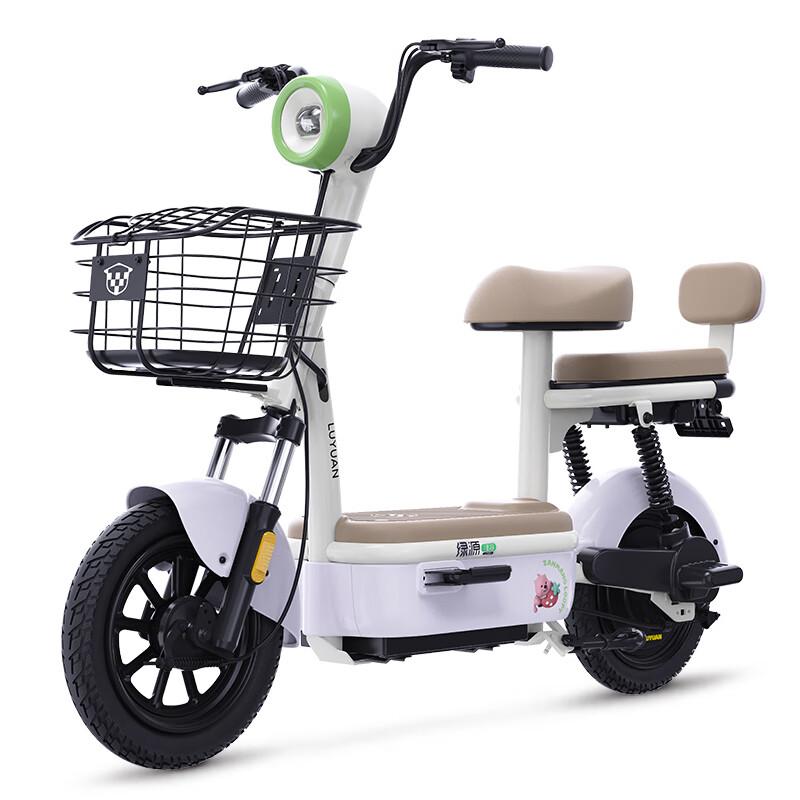 Luyuan Store Pickup Carle 11 New National Standard Electric Bicycle Intelligent Cost-Effective Anti-Flame Retardant Electric Bicycle Adult Commuting Small-sized Electric Bicycle Can Be Licensed Go to the Store to Choose the Color