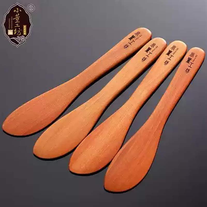The middle shopkeeper's dumpling making tool thickened date wood dumpling board stuffing ruler filling pick chaotic filling spoon stirring stuffing spoon date wood dumpling making tool price of one dumpling making tool
