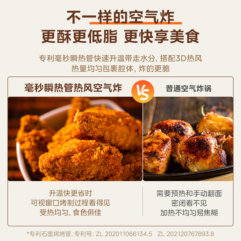 Midea national subsidy Xunwei pro micro-steamed, grilled and fried desktop all-in-one machine home desktop flat-panel frequency conversion microwave oven air frying steaming oven electric oven stainless steel liner G21