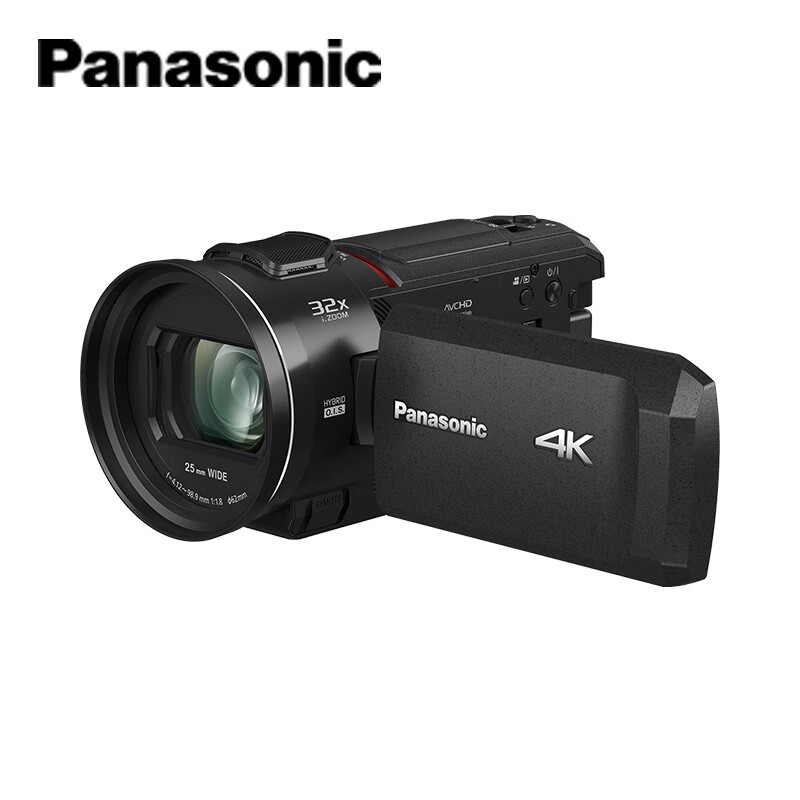 Panasonic (Made in China) HC-VX3GK lightweight 4K camera 24X optical change/F1.8 maximum aperture/five-axis anti-shake/TYPE-C power supply
