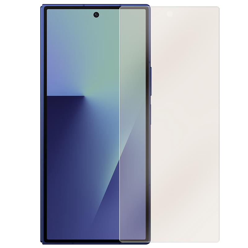 0 degree suitable for Samsung ZFold7 Samsung W26 tempered film ZFold6 mobile phone film front screen protective film rare earth eye protection anti-blue light protective film anti-fingerprint anti-fall and anti-explosion ZFold7/W26-front film (more suitable for mobile phone cases) limited time promotion AG anti-glare rare earth eye protection version-eight items of medical protection