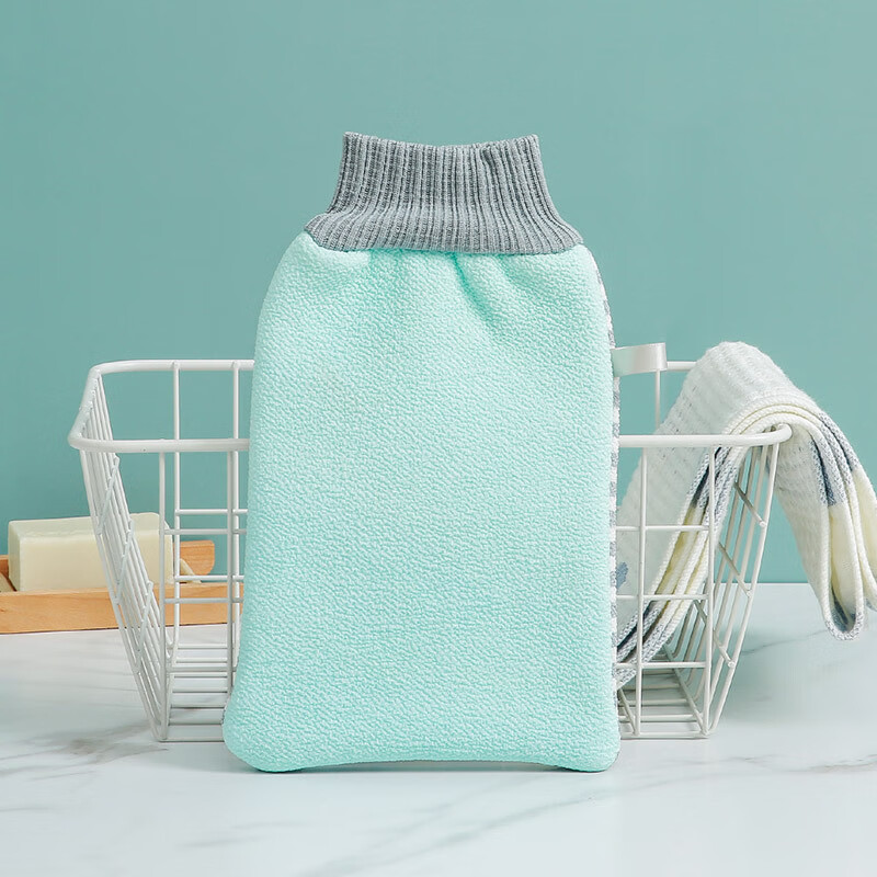 Germany 2025 Northeastern old-fashioned bath towel thick and powerful rub mud and gray men's special bath towel rub bath artifact hand Nordic gray thick and fine double sand