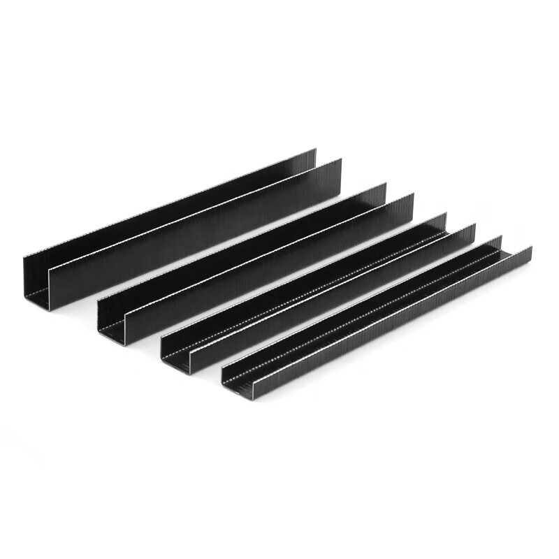 Huxin national standard black high carbon steel code nails 1013J 1010J 1008J 1006J pneumatic gun nails U-shaped horse nails high carbon steel 1006J (4000 pieces)