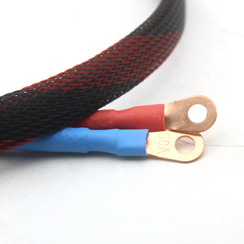 Pinzi plug power cord 10 square meters electric vehicle inverter battery cable high power Pinzi plug Pinzi elbow cable 10 square meters 50 cm