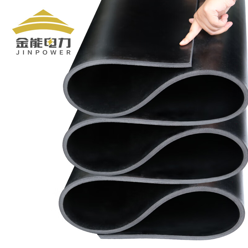 Jinneng Electric Insulation Mat 5mm 1m*5m 15kv insulating rubber mat power distribution room high voltage insulating rubber sheet rubber mat power distribution room insulating floor mat